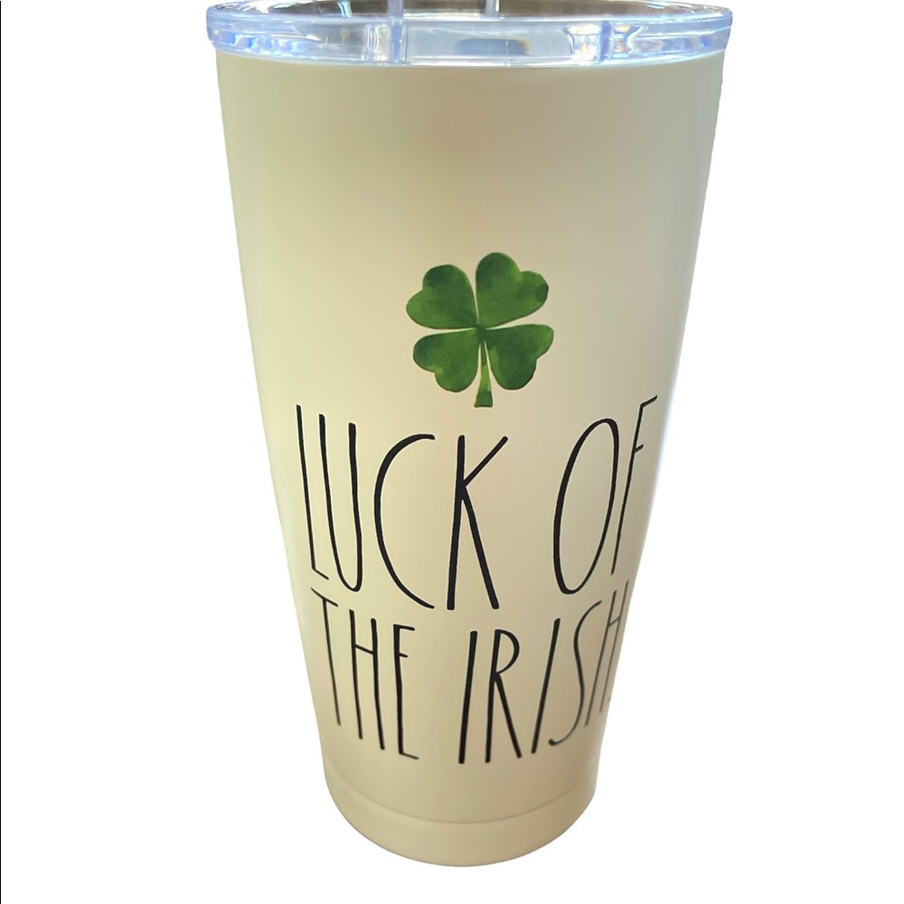 NWOT Rae Dunn “Luck of the Irish” Stainless Steel Insulated Tumbler - 2…